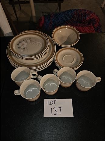 Water Colors Stoneware Dinnerware