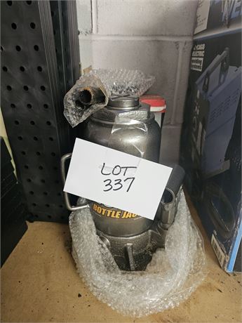 Pittsburgh 4 Ton Hydraulic Bottle Jack & 20 Ton Bottle Jack