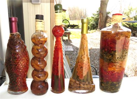 Vinegar Infused Pepper jars