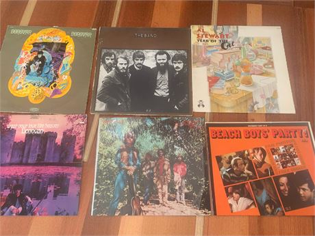 Record Album Lot - Donavan, Al Stewart, The Beach Boys, CCR