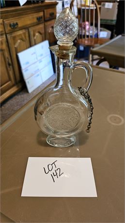 1960 Wheaton Glass Decanter