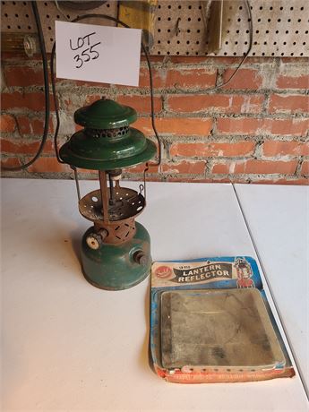 Coleman Lantern For Parts Plus Reflector