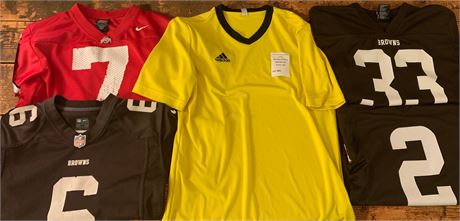 Youth Jerseys Nike OSU (S) #7, Nike B Hoyer (M) #6, Adidas Soccer Jersey XL
