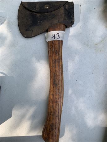 Vintage Companion Brand Hatchet With Cover