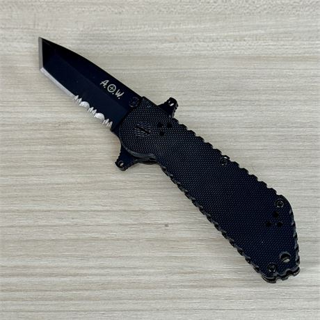 A.O.W. Art of War Folding Tactical Knife TK 112
