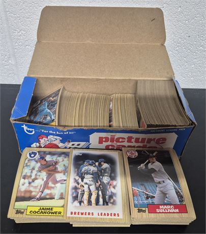 1987 Topps Lot