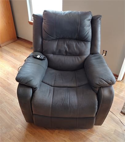 Electric Microfiber Recliner