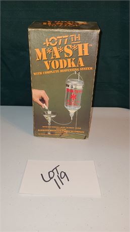 Mash 4077th Vodka Dispenser - Novelty in Box