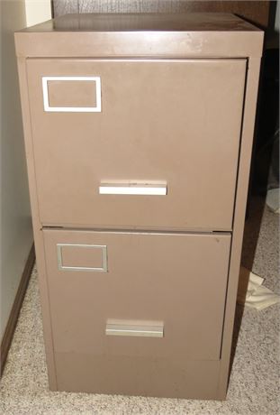 2 Drawer File Cabinet