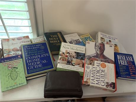 Health/Medical & Bible Book Lot