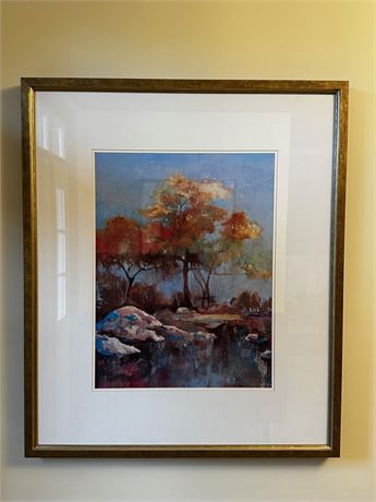 Silent Colors By Georgie- Framed Art (2nd piece)