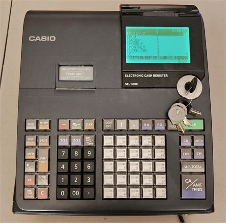 Casio Cash Register