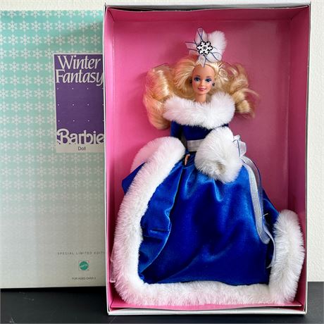 1990 Winter Fantasy Special Limited Edition Barbie Doll