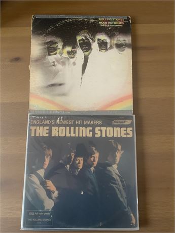 Record Album Lot of 2 - The Rolling Stones