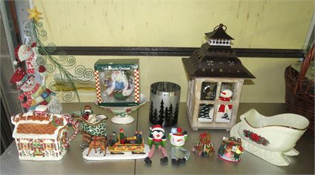 Assorted Christmas Decorations