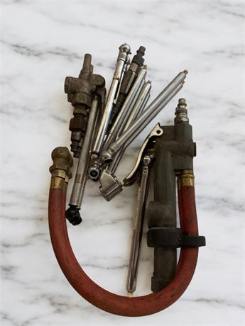 Tire Pressure Gauge & Tire Inflator Tool Lot