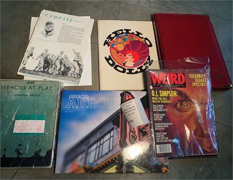 Vintage Pop Culture Ephemera Hello Dolly Souvenir Program, Camp Lee Brochure