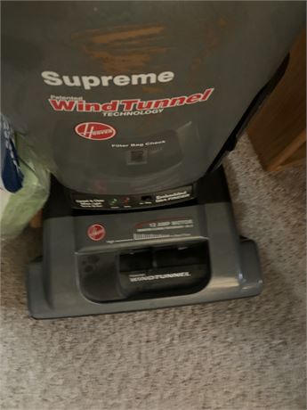 Hoover Supreme Wind Tunnel Vacuum/Sweeper with Bag