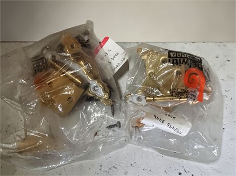 Metal Cabinet Construction Hinge/Mounting Plate Lot