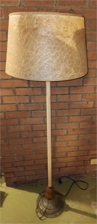 Floor Lamp with Glass Base