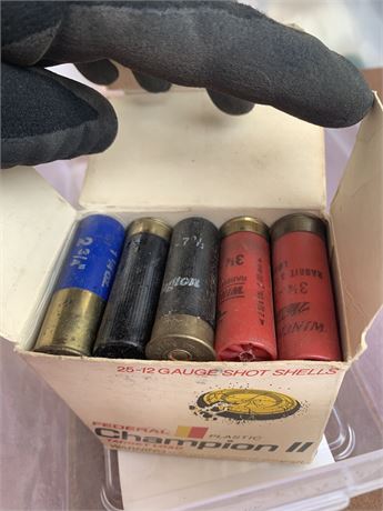 12 Gauge mixed ammo lot full mixed box