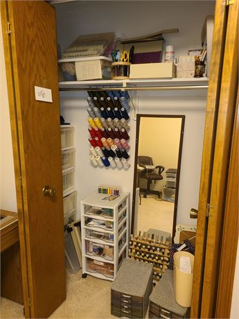 Closet Cleanout: Large Amounts of Scrap Booking Supplies / Supplies & More