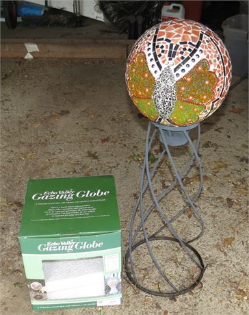 Gazing Ball & Stand