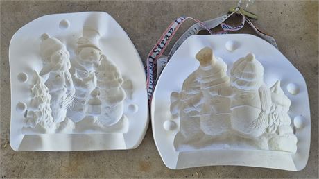 Creative Paradise Snowman Carollers Mold