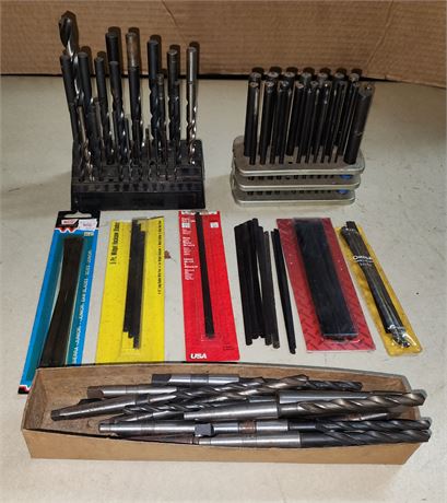 Assortment of Blades, Drill Bits