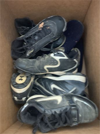 Nike & Under Armour Athletic Cleat Lot