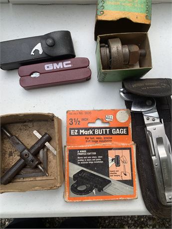 EZ Mark Butt Gauge Versa Tool Multitools GMC Hinge Profile Cutter