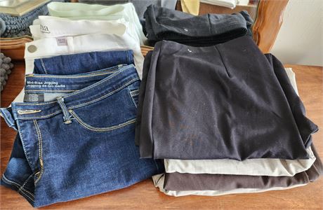 Woman's Size 14 Pant Lot