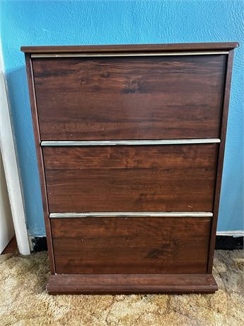 Vintage Shelf with pull down drawers