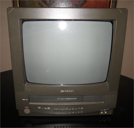 Sharp TV/VCR Combo