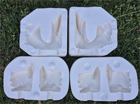 Turkey Salt & Pepper Shaker Molds