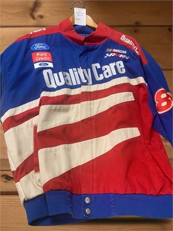 NASCAR Ford Quality Care Jacket Size Associated W/Dale Jarrett #88 Size XL