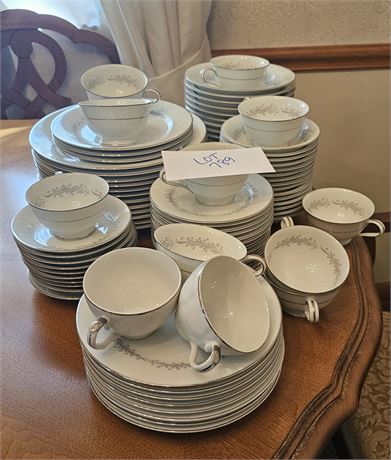 Noritake “Cavalier” China Set- Over 80 Pieces