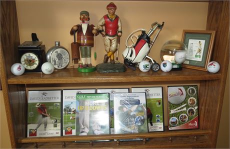 Golf DVD's, Golf Decor, Golf Balls, etc
