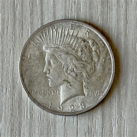 1923 Peace Silver Dollar
