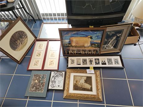 Mixed Art Lot: Different Themes/Colors & Sizes