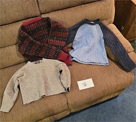 Wool Sweaters Size Small/Med Children's, Eddie Bauer, Old Navy, Banana Republic