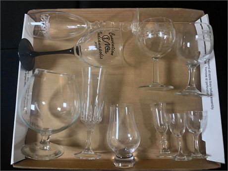 Carousel Dinner Theater Wine Glasses & More