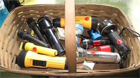 Basket Of Flashlights