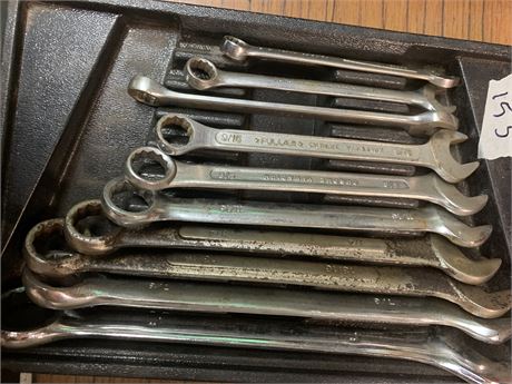 Combo Wrench Set 10 Peice 3/8 - 1