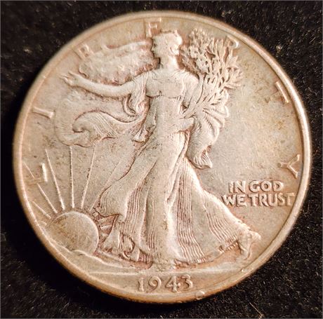 1943 Walking Liberty Half-Dollar