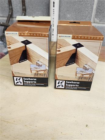 *NIB* Rockler Sawhorse Supports (2 boxes)