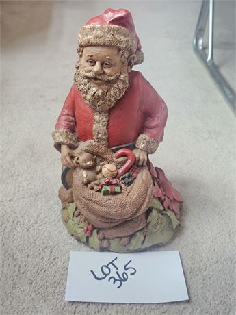 Tom Clark Creations 1984 "Santa III" Gnome Figurine – Artist Signed in Ink