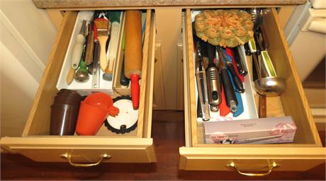 Utensils 2 Drawer Cleanout