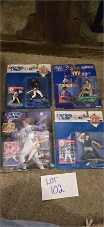 Vintage Starting Lineup Baseball Figurines