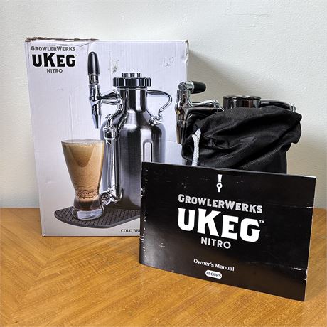 New GrowlerWerks uKeg Nitro Cold Brew Coffee Maker